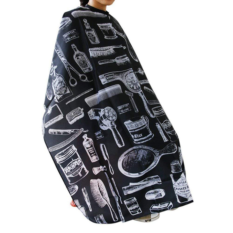 Haircut Aprons Waterproof Professional Haircut Clothes Salon Cape Barber Cape Salon Barber Gown Household Hairdressing Supplies