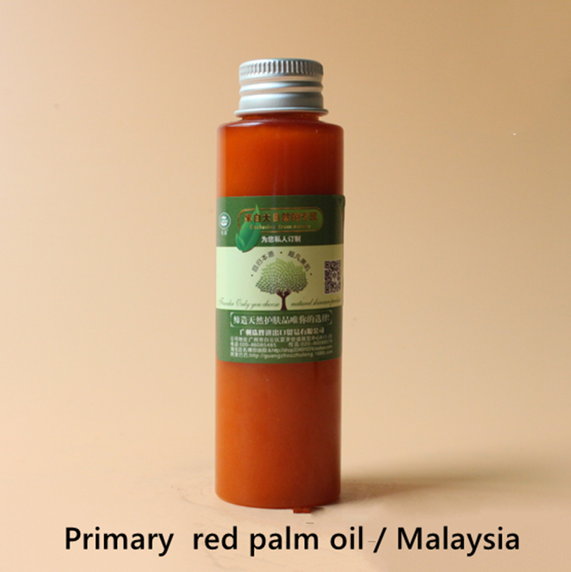 Crude palm oil, Malaysia,Natural carotene and vitamin E, repair skin, anti-aging, whitening can be used for oily skin