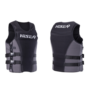 Hisea Neoprene Profession Life Vest Men Women Life Jacket Buoyancy Lifejacket Drifting Surfing Life Vest Swimming Floating Cloth