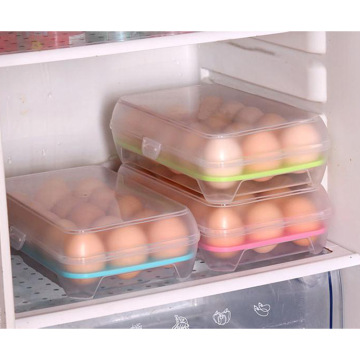 Refrigerator Food Storage Box Organizer Fresh Box Dumplings Vegetable Egg Holder Stackable Microwave Kitchen Accessories
