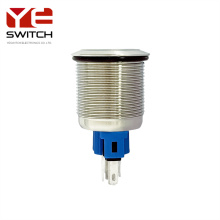 YESWITCH 22mm Illuminated Sealed Metal Push Button Switch