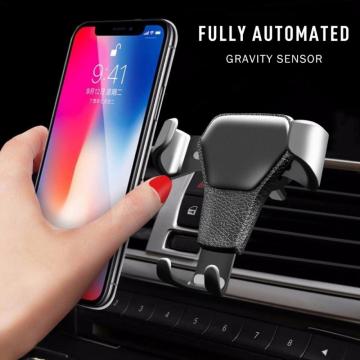 Car Phone Holder Air Vent Mount Stand Gravity Cell Phone Holder Car Interior Bracket Phone Parts Car Accessories Car bracket