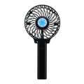 Portable Mini Hand Fan USB Rechargeable Foldable Handheld Fan Cooler 3 Speed Adjustable Cooling Fan for Outdoor Travel