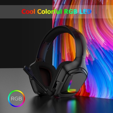 ONIKUMA K20 Head-Mounted Professional Gaming Headset RGB Colorful Lighting Mic PC Phone PS4 XBOX Switch Gamer Wired Headphone