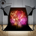 Allenjoy photography background light spot fond New Year fireworks Love hearts backdrop firecrackers photographic background