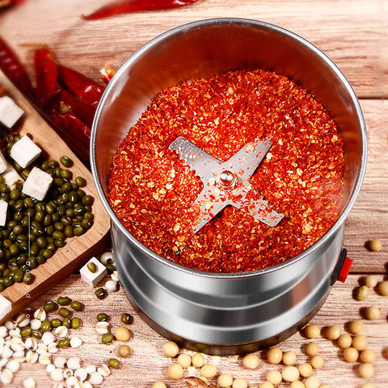 Mini Electric Food Chopper Processor Mixer Blender Pepper Garlic Seasoning Coffee Grinder Extreme Speed Grinding Kitchen Tools