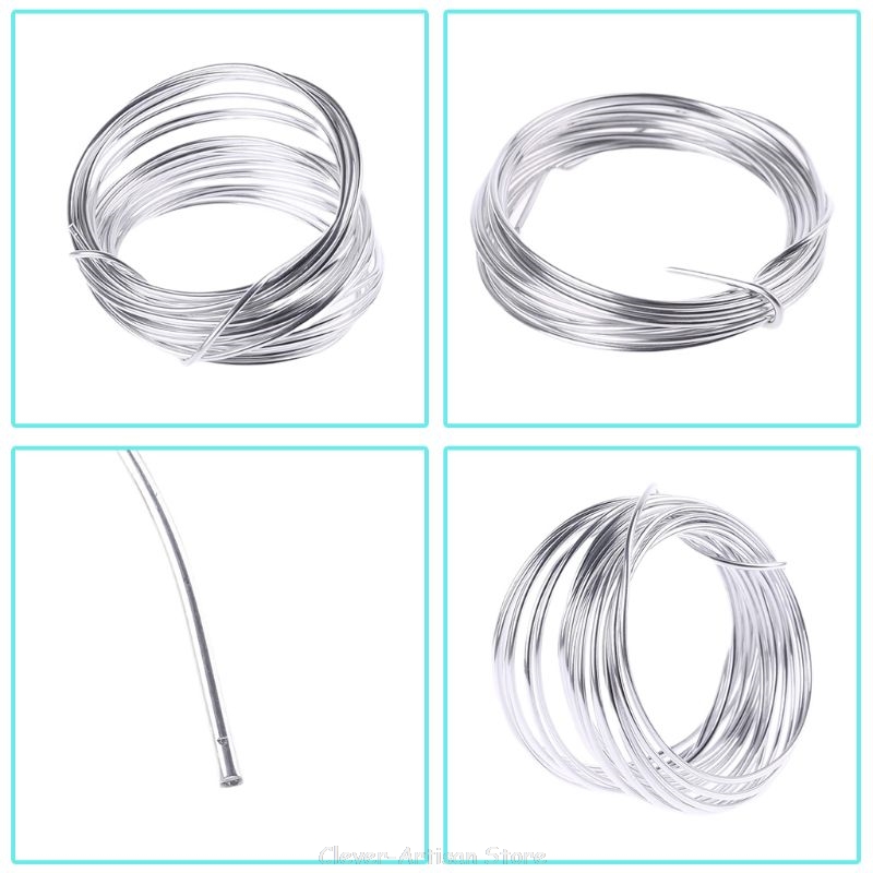 2.00mm*3M /5M flux-cored wires Hypothermia Aluminium Welding Solder Rods Wires Electrode for Welding Au 24 20 Dropship