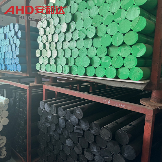 blue green hdpe rod2