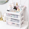 1/2/3 Tier Clear Plastic Makeup Organizer,Cosmetic Storage Drawers & Jewelry Display Box,for Bathroom,Vanity,Countertop,Dresser