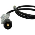 CSA Certified 2 meters Low Pressure Propane Regulator and Hose QCC1 Connection Kit for LP/LPG Gas Grill