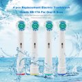 4x Replacement Brush Heads For Oral-B Electric Toothbrush Fit Advance Power/Pro Health/ 3D Excel/Triumph/Vitality Clean