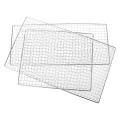 Stainless Steel BBQ Barbecue Grill Grilling Mesh Wire Net Outdoor Cooking 3 Size