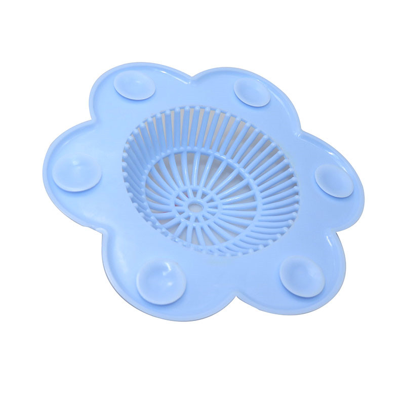 1-3pcs Hair Filter Sink Pad Kitchen Silicone Sink Collect Bath Stopper Floor Plug Strainer Drain Sewer Hair Filter