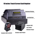 Free Software Training 10 inch Touch screen All in One POS Machine Suitable for Retail Restaurant Milktea Shop Cash Register