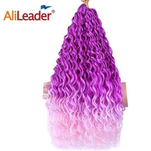 Ombre Synthetic Loose Water Wave Crochet Hair 24 Inch Supplier, Supply Various Ombre Synthetic Loose Water Wave Crochet Hair 24 Inch of High Quality