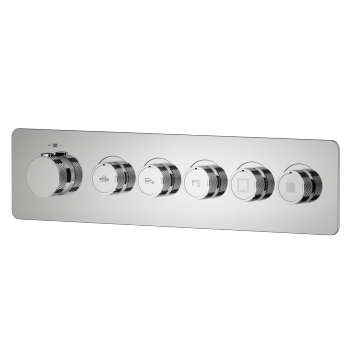Thermostatic Concealed 5 Functions Shower Mixer