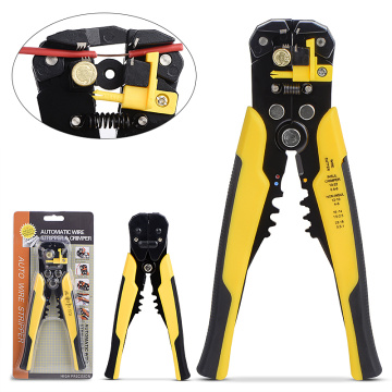 DH Protable Wire Cutter Automatic Stripper Pliers Cable wire Strippers Crimping Cable Alicates Terminal 0.2-6.0mm2 Hand Tools