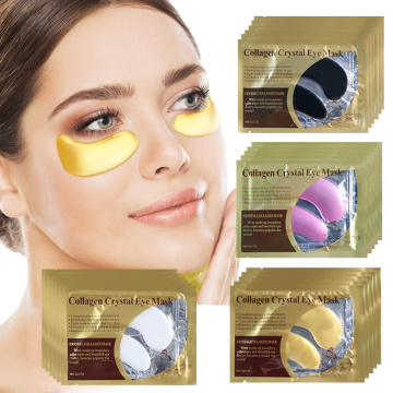 5/8/10pair Gold Eye Mask Collagen Crystal Eye Patches Pad Anti Wrinkle Mask Remove Dark Circles Moisturizing Patches Under Eyes