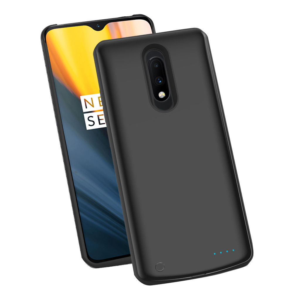 6500mah Battery Charger Case For Oneplus 7 Pro Silicone Power Bank Case Dedicated Battery External Back Clip For Oneplus 7