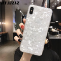 Shell Case for OPPO Reno 4 3 Pro Ace2 Realme 6 Pro 5 A92S A52 A31 A83 A5 A9 2020 A11X R19 Glitter Dream Conch Pattern Soft Coque