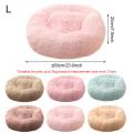Faux Fur Dog Beds Warm Fleece Dog Bed Donut Cat Bed Kennel for Medium Small Dogs Self Warming Indoor Round Pillow Cuddler