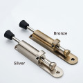 Zinc Alloy Foot-operated Lever Door Stops Adjustable Kickdown Bronze Door Holder Door Stop Hardware Door Buffer Fittings