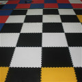 1PC x Perfection Floor Tiles Flexible Interlocking PVC Garage Floor Tile Mat Plastic Interlocking Gym Floor 500 x 500 x 5mm