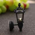 2pcs Miniatura Streetlight LED Electronic Toys Landscape For Doll House Accessories Simulation Miniature LED Wall Light Model