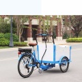 Dutch front loading 3 wheel Electric Adult Kids Tricycle Cargo Bike Bicycle Vending Food Cart for Sale Customizable