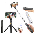 Bluetooth connection Phone selfie stick Sport All In One Portable bluetooth Tripod Selfie Stick Monopod for Iphone 12