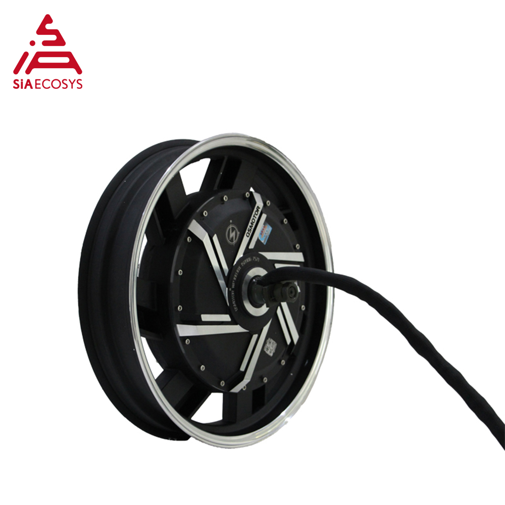 QS 17inch 4kW 273 40H V3 Brushless BLDC Electric Scooter Motorcycle in-wheel Hub Motor with kits