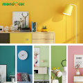 Solid Color Matte Kitchen Cupboard Self Adhesive Wallpapers Vinyl Furniture Wall Stickers DIY Decorative Bookcase Contact Paper