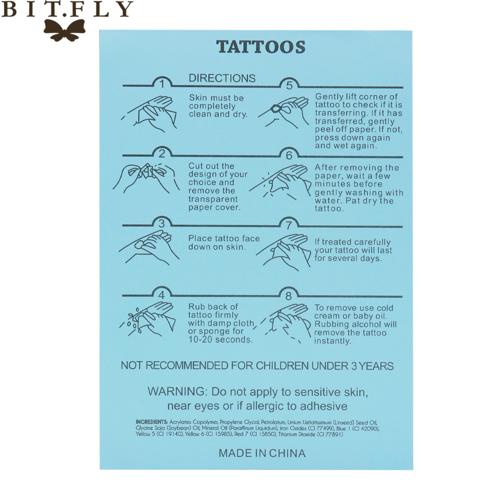 BIT.FLY 1pc Trendy Fake Flower Waterproof Tattoo Temporary White for Women Body Art Tattoo Henna Pendant Choker Jewelry Sticker