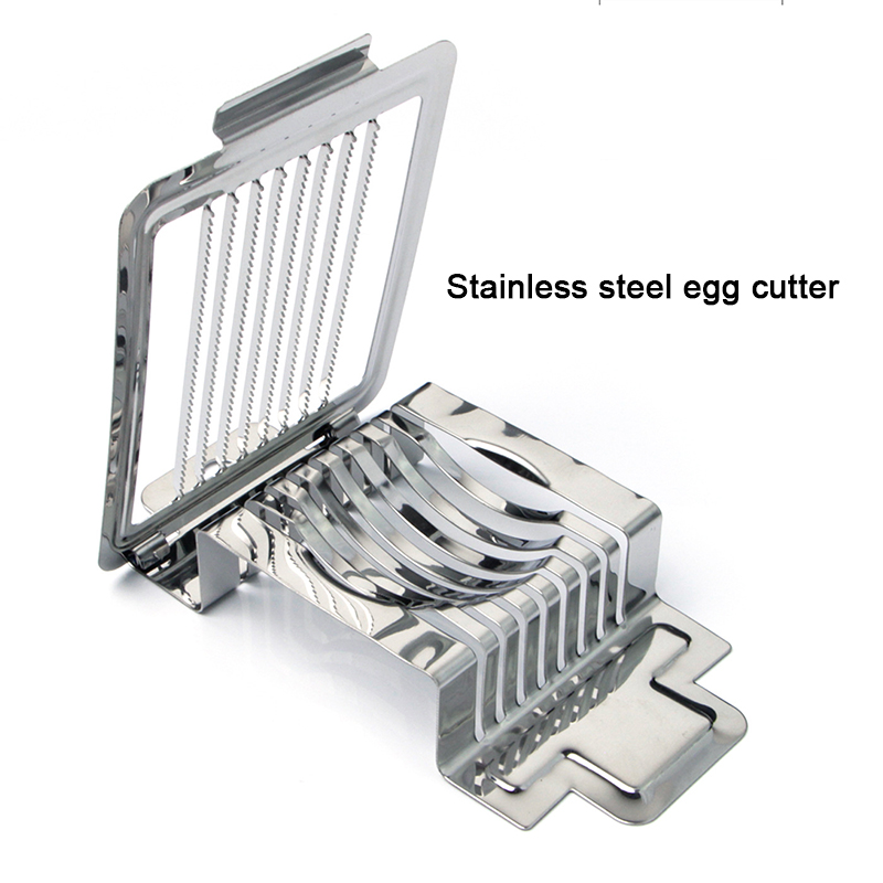 Multifunction 2in1 Cooking Tools Cut Kitchen Egg Slicer Sectione Cutter Mold Tomato Cutter Section Chopper Flower Edges Gadgets