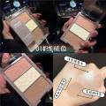 NEW Makeup Highlighter Palette Highlight Three-color nose shadow silhouette highlight illuminator Body Glitter Brighten Skin