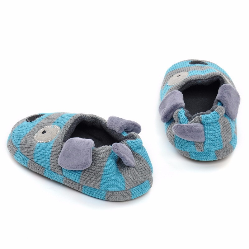 kids winter slippers warm coral velvet rubber slippers wooden floor slippers children boys girls cotton slippers