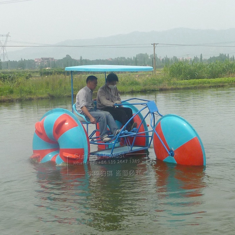 Waterpark Pedal Boat Water Park Sports Amusement Equipment Adults Ride 3 Wheels Tricycle Bicycle Bike Aqua Cycle Water Trike