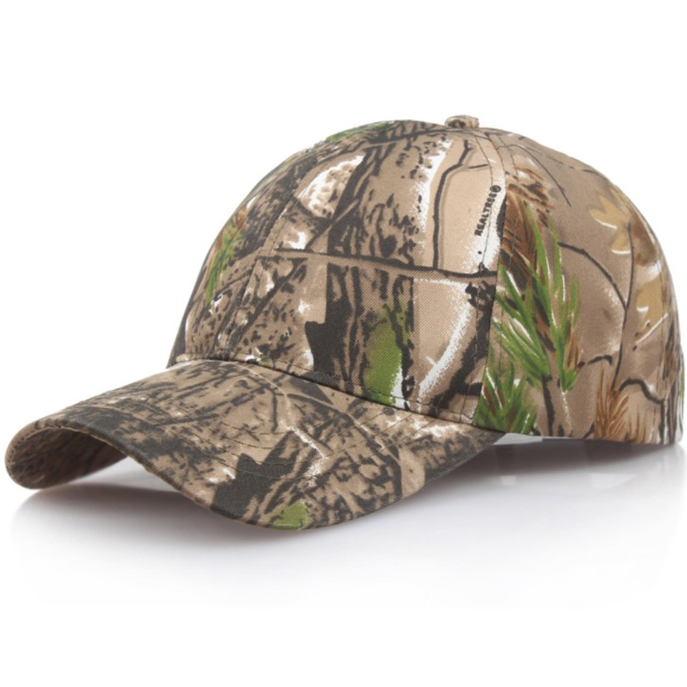 Outdoor Sunscreen Quick-Drying Cap Jungle Leaves Camouflage Cap Unisex Men And Women Camo Baseball Cap Hat Casquette Fishing Hat