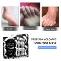 1Pair=2Pcs Volcanic Mud Exfoliating Foot Mask Moisturizing Whitening Anti-Aging Foot Socks Peeling Foot Skin Care Mask
