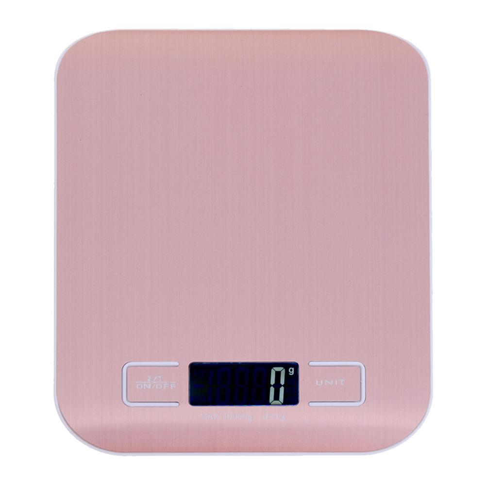 Mini 5/10kg 1g Electronic Kitchen Scale Digital Food Scale LCD Portable Stainless Steel Weighing Scale Measuring Tools