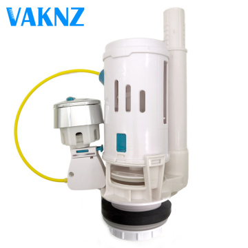 Top of the toilet tank Line Cable Connected Dual-flush push button type toilet repair kit Suitable for split type toilet tank