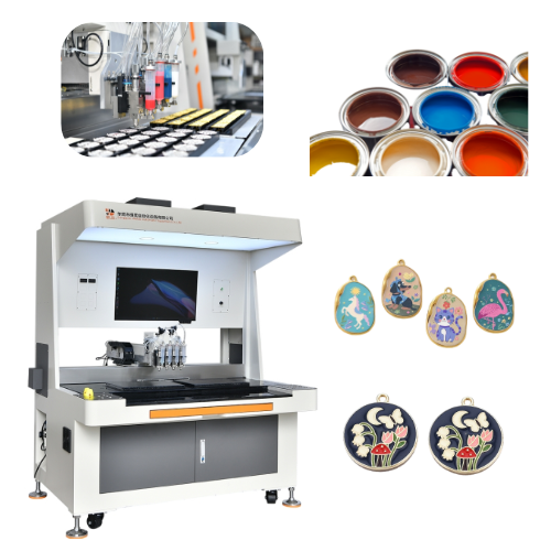 baked paint dispensing machine