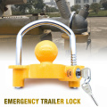 Trailer Parts Coupling Hitch Lock Universal Tow Ball Safe Security Anti-Theft Lock 2 Keys Caravan Antitheft Trailer Accessories