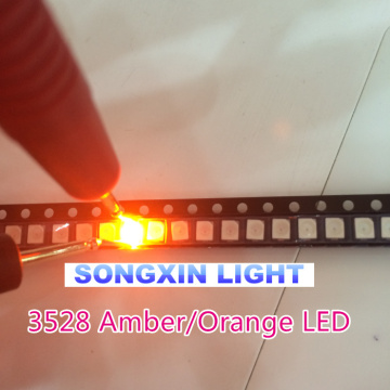 1000PCS SMD Led 3528/1210 Orange/amber Smd/smt Plcc-2 High Quality Ultra Bright Light-emitting Diode free Shipping