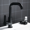 Modern Basin Faucets Black Sink Mixer Taps Kitchen Bathroom Taps Single Lever Faucet Black Basin Mixer Cold Hot Water
