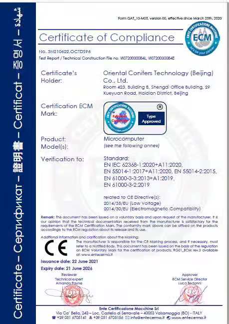 CE certificate