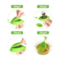 Tea Infuser Locking Spice Strainer Mesh Infuser Tea Filter Strainers Kitchen Tools Leaf shape