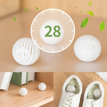 6pcs air freshener for homes Shoe Deodorant Dryer Balls packet Moisture Absorber Anti-milde Shoes Deodorant Cleaning Supplies