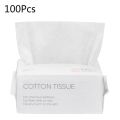 50/100pcs Disposable Face Towel Travel Cotton Makeup Wipes Facial Cleansing Cotton Tissue #11