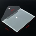 10-100 pieces/set of transparent plastic A5 folder folder file bag file bag file paper office supplies